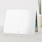 Alaskan Malamute Beach Surfmalerei Karte (Rückseite)