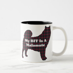 Alaskan Malamute BESTE FREUNDIN Tasse