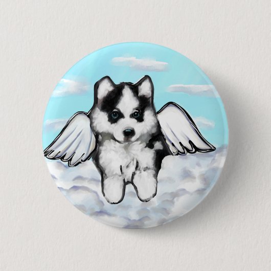 Alaskan Malamute Button (Vorderseite)