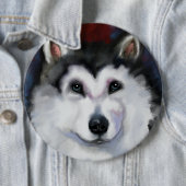 ALASKAN MALAMUTE BUTTON (Beispiel)