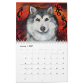 Alaskan Malamute Calendar Kalender (Jan 2027)