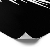 Alaskan Malamute Chic & Stunning Pop Art Poster (Ecke)