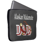 Alaskan malamute dad laptopschutzhülle (Vorne Rechts)