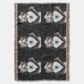 Alaskan Malamute Decke (Vorderseite Vertikal)