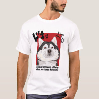 Alaskan Malamute-Decke T-Shirt
