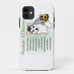 Alaskan Malamute Dog Art Case-Mate iPhone Hülle