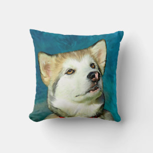 Alaskan Malamute Dog Art Kissen