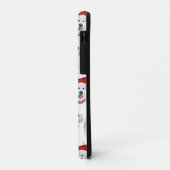 Alaskan Malamute Dog Breed Christmas Stars Case-Mate iPhone Hülle (Hinten/Links)