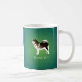 Alaskan Malamute Dog Danke Design Kaffeetasse