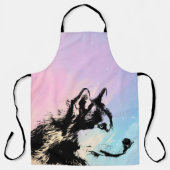 Alaskan Malamute Dog Design Schürze (Vorderseite)