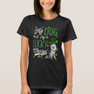 Alaskan Malamute Dog mein Hund ist mein glückliche T-Shirt