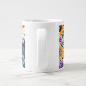 Alaskan Malamute Dog Owner Geschenk Jumbo-Tasse (Rückseite)