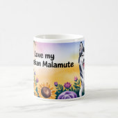 Alaskan Malamute Dog Owner Geschenk Kaffeetasse (Mittel)