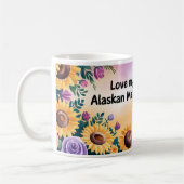 Alaskan Malamute Dog Owner Geschenk Kaffeetasse (Links)
