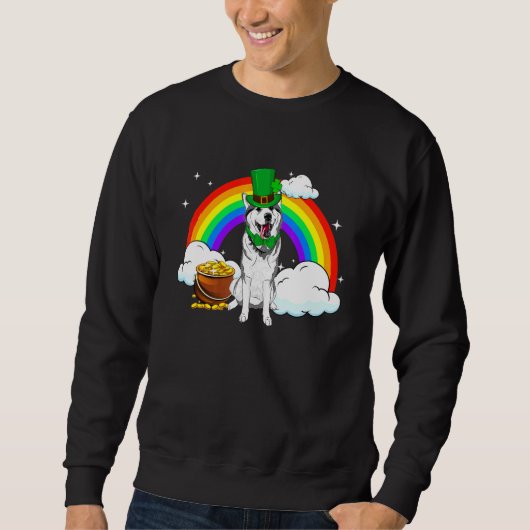 Alaskan Malamute Dog Sweatshirt (Vorderseite)