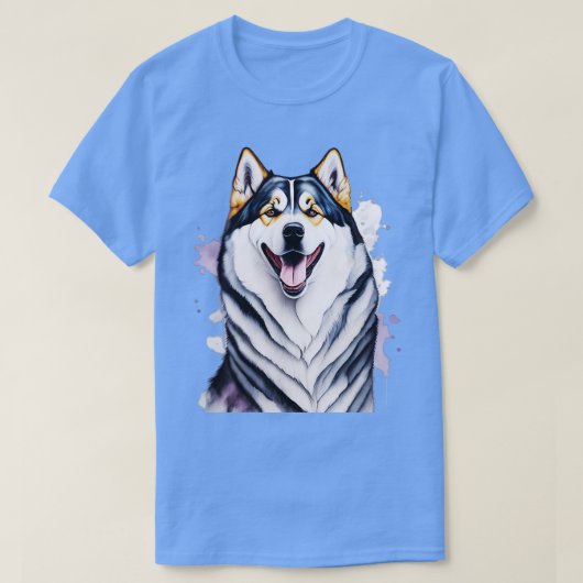 Alaskan Malamute Dog TShirt 2 (Design vorne)