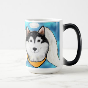 Alaskan Malamute Engel Verwandlungstasse