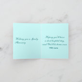 Alaskan Malamute erhält gute Grußkarte Karte (Innenseite)