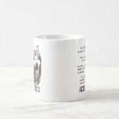 Alaskan Malamute FAQ Kaffeetasse (Mittel)