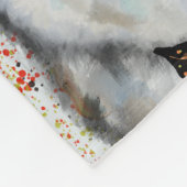 Alaskan Malamute Fleecedecke (Ecke)