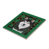 Alaskan Malamute Fliese (Seite)