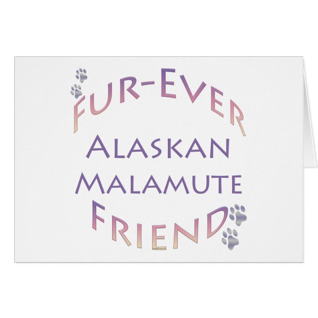 Alaskan Malamute Furever (Vorderseite (Horizontal))