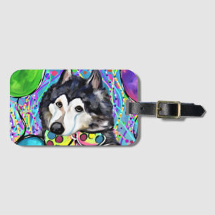 Alaskan Malamute Gepäckanhänger