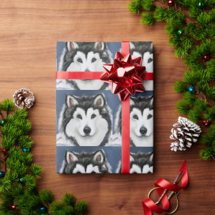 Alaskan Malamute Geschenkpapier