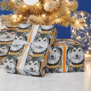 Alaskan Malamute Geschenkpapier