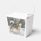 Alaskan Malamute Geschenkschachtel (Vorderseite)