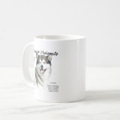 Alaskan Malamute Geschichte, Alles über Malamutes Kaffeetasse (Vorderseite Links)