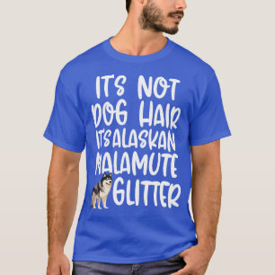 Alaskan Malamute Glitzer TShirt