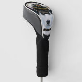 Alaskan Malamute Golf Headcover (angewinkelt)