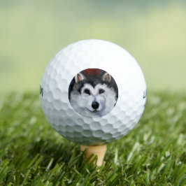 ALASKAN MALAMUTE GOLFBALL