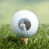 Alaskan Malamute Golfball (Insitu T-Shirt)