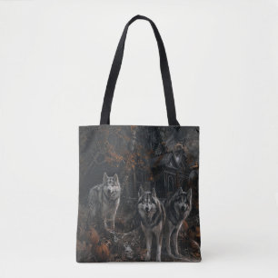 Alaskan Malamute Halloween Nacht Hunde Delight Tasche