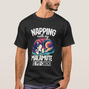 Alaskan Malamute Hunde Liebhaber Malamute Mama Fra T-Shirt