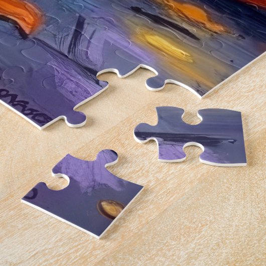 Alaskan Malamute Hunde Trick-or-Treating Halloween Puzzle (Seite)