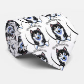 Alaskan Malamute IAAM Krawatte (Gerollt)