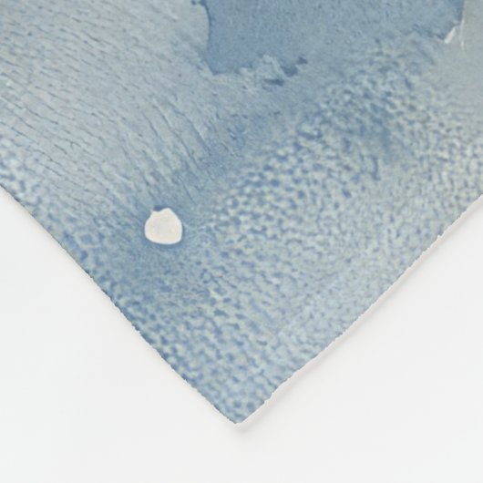 Alaskan Malamute in Sledge Let it Schnee Weihnacht Fleecedecke (Ecke)