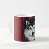 ALASKAN MALAMUTE KAFFEETASSE (Vorderseite Links)