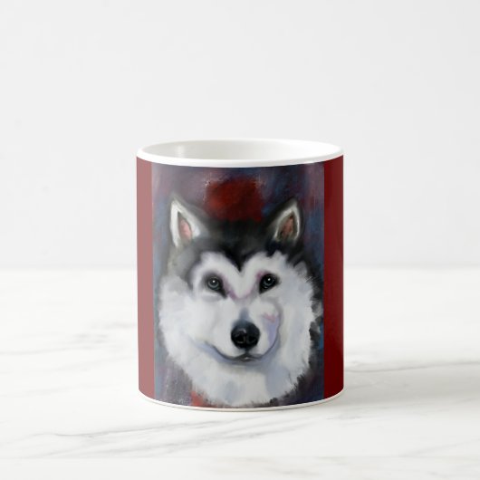 ALASKAN MALAMUTE KAFFEETASSE (Mittel)