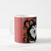 Alaskan Malamute Kaffeetasse (Vorderseite Links)