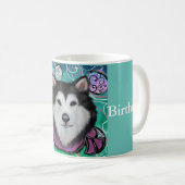 Alaskan Malamute Kaffeetasse (VorderseiteRechts)
