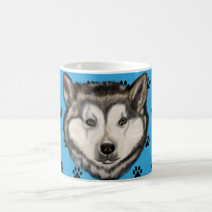 Alaskan Malamute Kaffeetasse