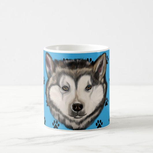 Alaskan Malamute Kaffeetasse (Mittel)