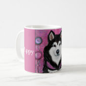Alaskan Malamute Kaffeetasse (Vorderseite Links)