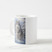 Alaskan Malamute Kaffeetasse (Vorderseite Links)