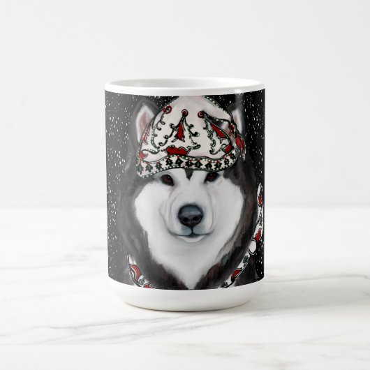 Alaskan Malamute Kaffeetasse (Mittel)