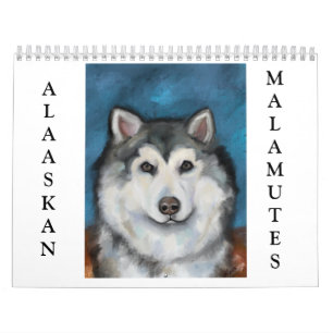 Alaskan Malamute-Kalender Kalender